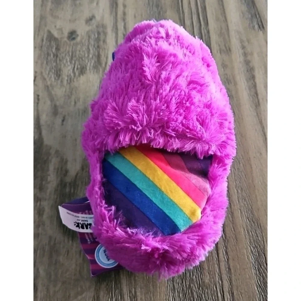 Bark Box Bearly Sleepy Slipper Bear Foot House Shoe Plush Size L Dog Toy NWT